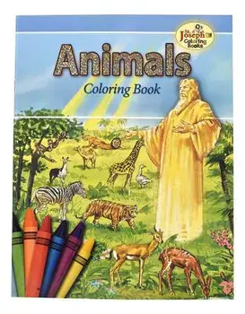 Animals of the Bible Coloring Book: Some of the Animals Named in the Holy Bible, Paperback/Catholic Book Publishing Corp