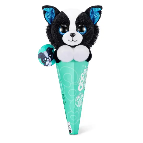 Animalut din plus cu surpriza in cornet Zuru Coco Cones