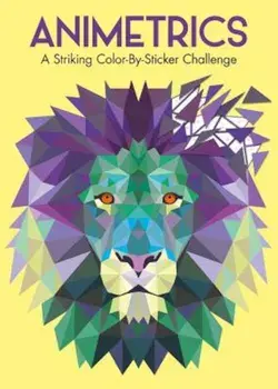 Animetrics: A Striking Color-By-Sticker Challenge, Paperback/Jack Clucas