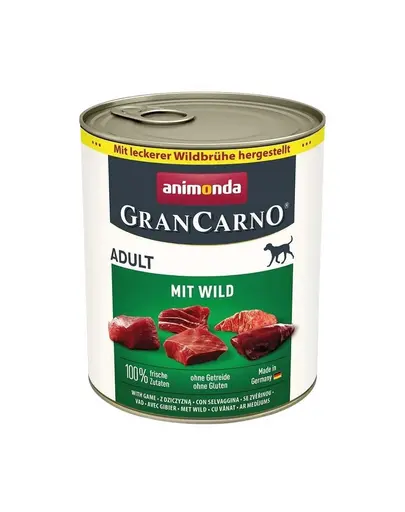 ANIMONDA Grancarno Adult carne vanat conserva pentru caini 800 g