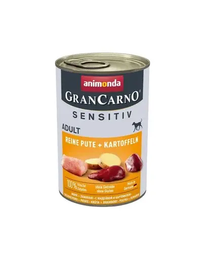 ANIMONDA Grancarno Sensitive hrana caini sensibili, curcan si cartofi 400 g