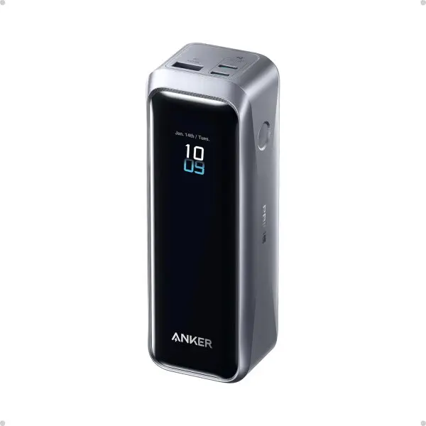 Anker Baterie Externa Anker Prime, 20100mAh, 220W, QC + PD, 1 x USB-A - 2 x USB-C, Neagra A110BH11