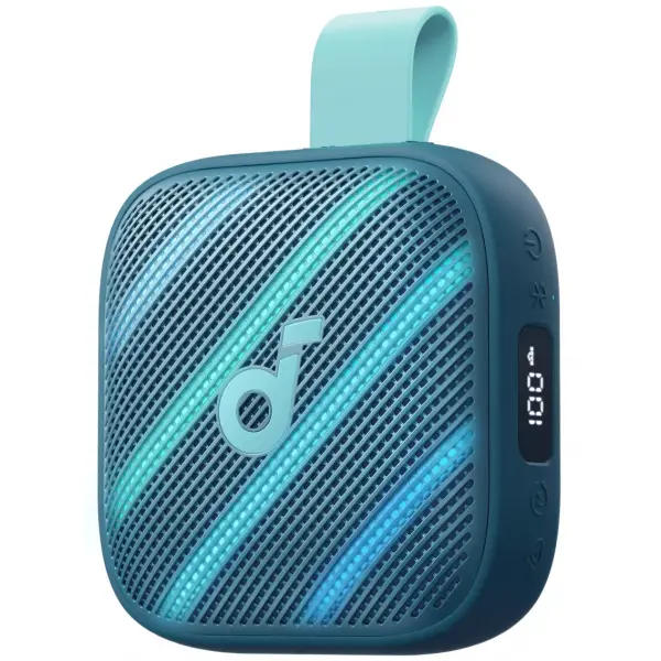 Anker Boxa Portabila Bluetooth Anker Soundcore Boom Go 3i, 15W, TWS, RGB, Waterproof, Albastra