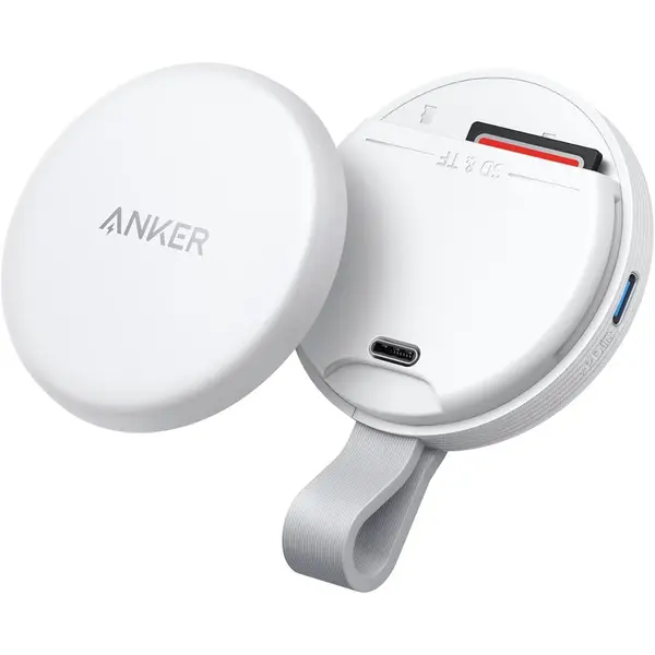 Anker Card Reader Anker MagGo pentru iPhone 15-16, SD/TF, White