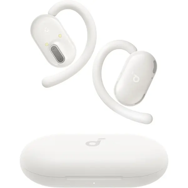 Anker Casti wireless open-ear Anker Soundcore V20i, autonomie 36 ore, IP55, Bluetooth 5.4, Alb