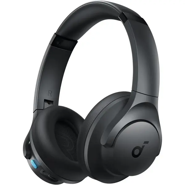 Anker Casti Wireless Over-Ear Anker Soundcore Q11i, Hi-Res Audio, Autonomie 60 ore, Bluetooth 5.3, Gri inchis