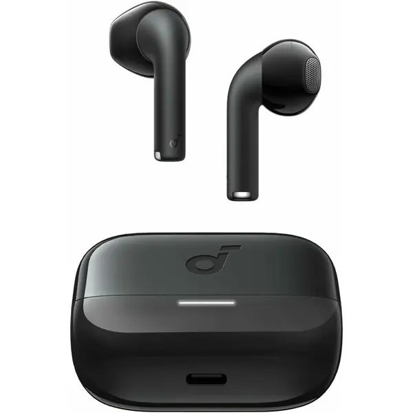 Anker Casti wireless Semi-in-Ear Anker Soundcore K20i, Autonomie 36 ore, IPX5, Bluetooth 5.3, Negru