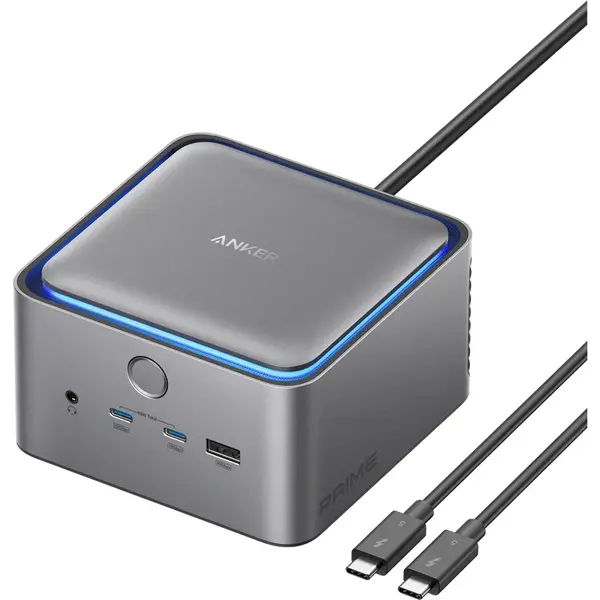 Anker Statie de andocare Anker Prime TB5 14-in-1, Thunderbolt 5 Dock, 14 porturi, Thunderbolt 5, 8K@60Hz