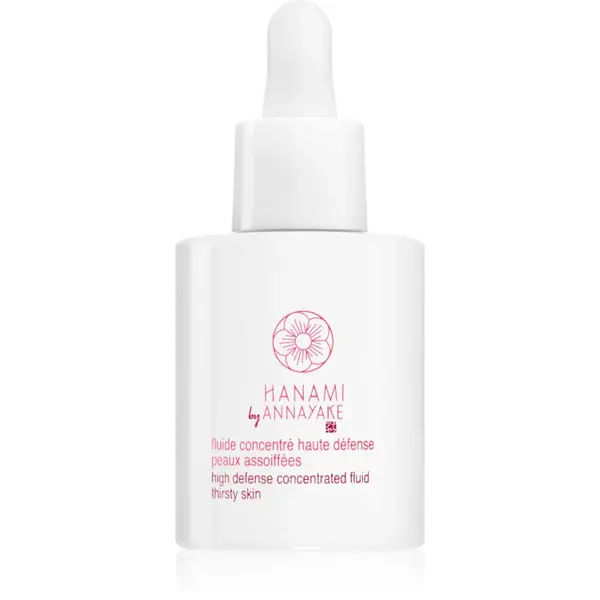 Annayake Hanami Fluide Concentré Haute Défense Peaux Assoiffées ser hidratant ziua și noaptea 30 ml