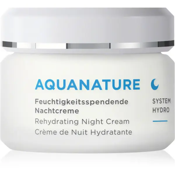 ANNEMARIE BÖRLIND AQUANATURE crema hidratanta de noapte 50 ml
