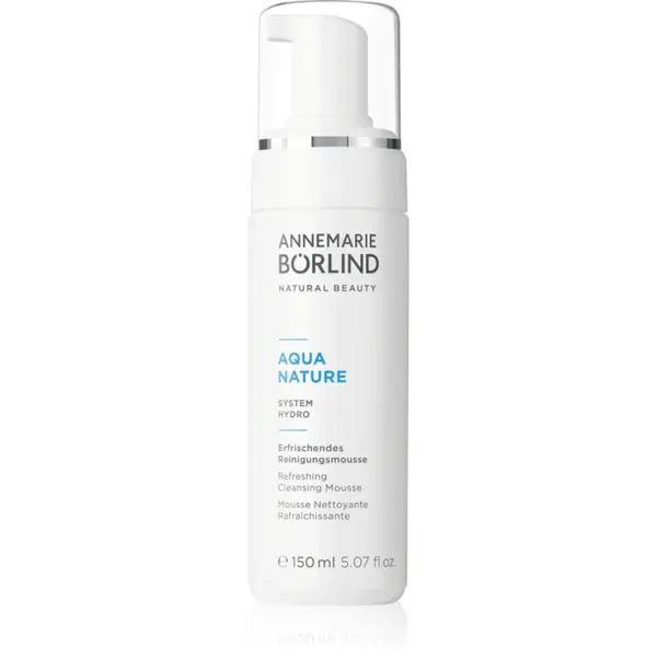 ANNEMARIE BÖRLIND AQUANATURE spuma pentru curatare racoritoare 150 ml