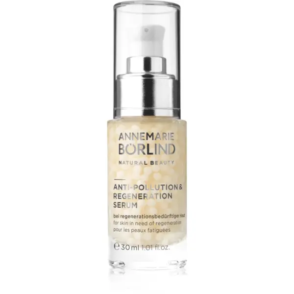 ANNEMARIE BÖRLIND BEAUTY PEARLS ser regenerator pentru protecție împotriva poluării externe 30 ml