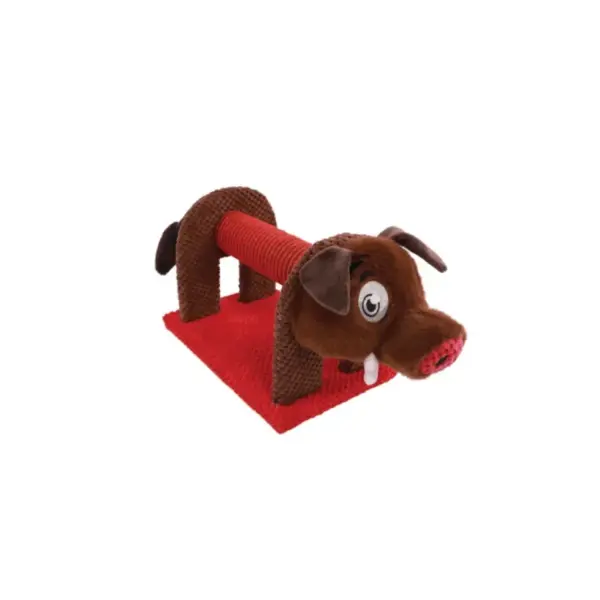 Ansamblu MASCARADE Cat Scratcher , Warthog , scratcher colorat pentru pisici 52 x 18.5 x 20 cm