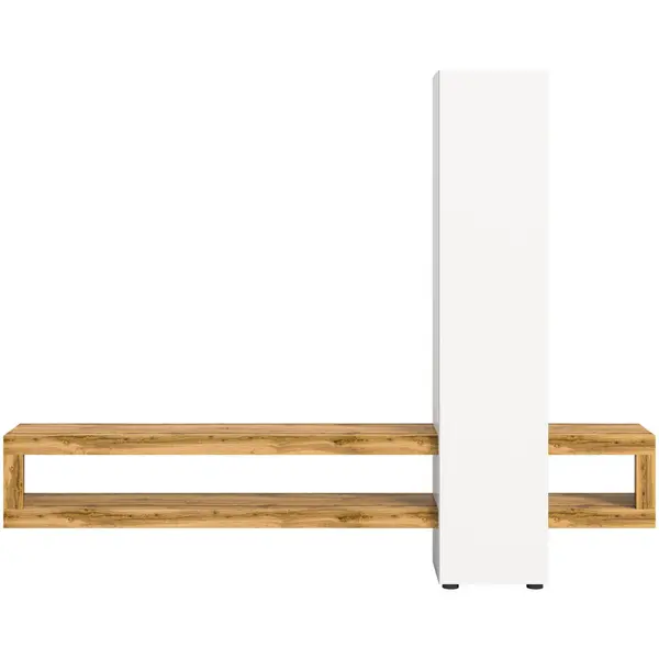Ansamblu Mobilier Camera De Z, 2 piese, stejar Wotan, 240/190/35 cm