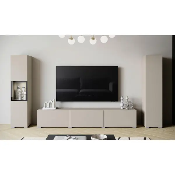 Ansamblu Mobilier Camera De Z, 3 piese, cașmir, 240/130/31 cm