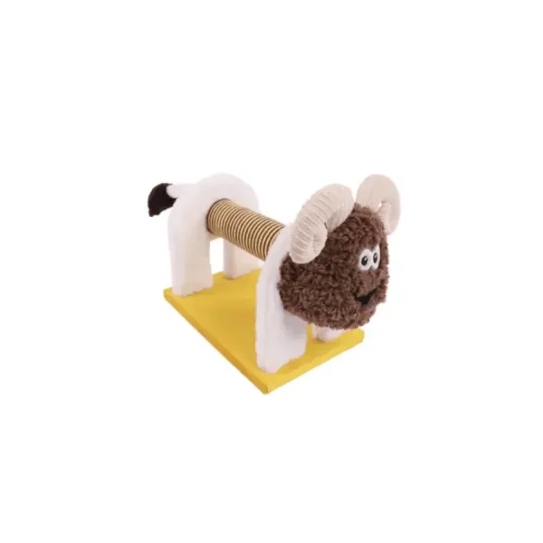 Ansamblu Ram , scratcher colorat pentru pisici MASCARADE 49 x 18.5 x 25 cm