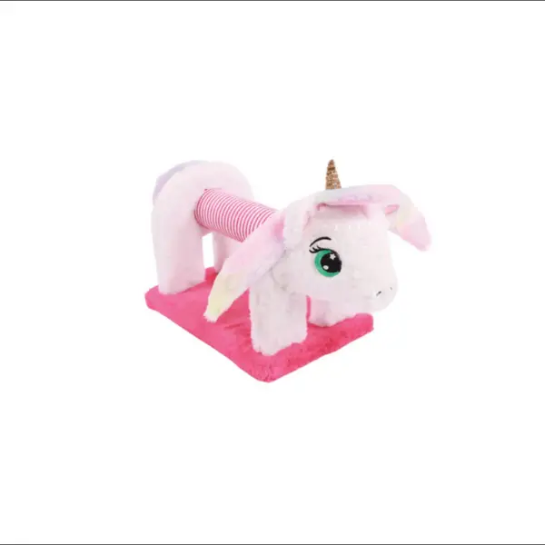 Ansamblu Unicorn , scratcher colorat pentru pisici MASCARADE 20643599 45 x 18.5 x 28 cm