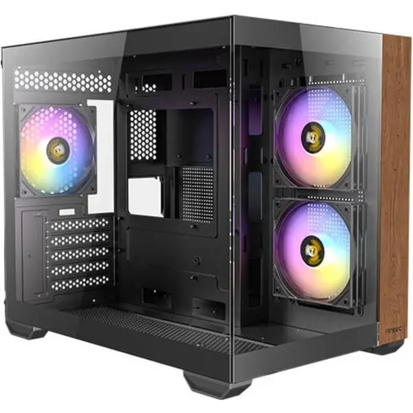 Antec Carcasa PC Antec CX600M, Mini-Tower, Wood, Negru