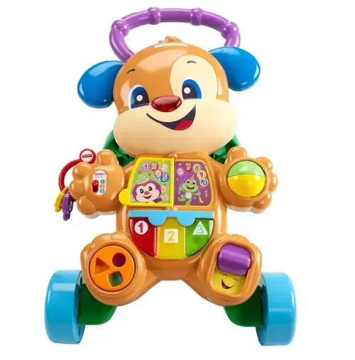 Antemergator cu activitati, Fisher Price, Catelusul, Lb Romana