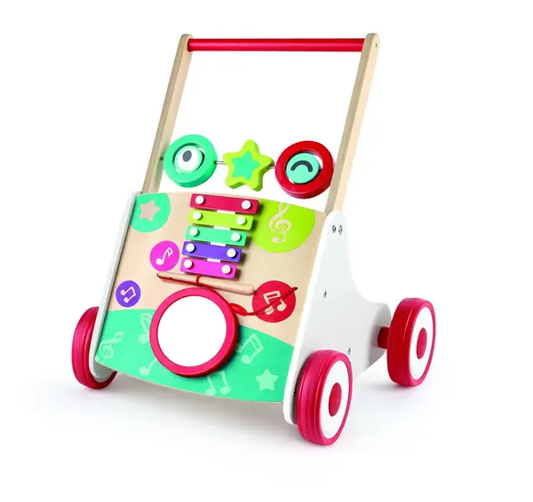 Antemergator muzical Hape, lemn, multicolor KID031104, la doar 303,00 lei