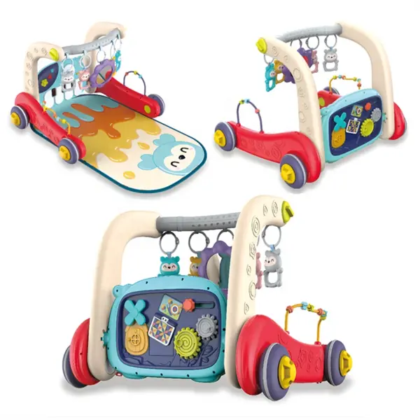 Antemergator si saltea cu centru de activitati pentru bebelusi 0-9 luni - multifunctional