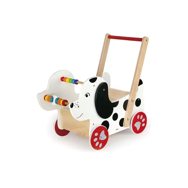 Antemergator Viga, lemn, carucior catelus, multicolor KID502904, la doar 322,00 lei