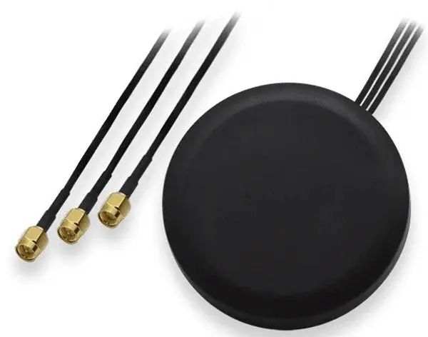 Antena de retea pentru router industrial Teltonika PR1KCS28, 28dBi, 3x RG174, ABS, IP67