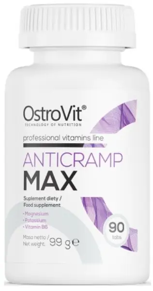 AntiCramp Max, 90 tablete, OstroVit