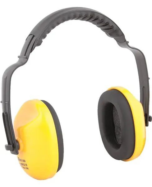 Antifoane de protectie externe 27.5 db cu fixare pe cap, culoarea negru, Ardon M50 NEGRU-GALBEN, Marime unica