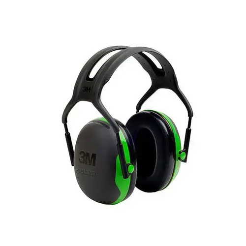 Antifoane externe 3M PELTOR Seria X X1A (Negru/Verde)