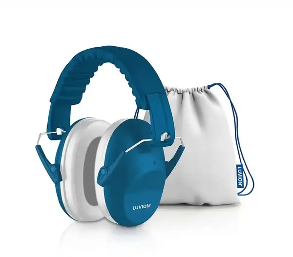 Antifoane pentru copii Luvion - Kids Ear Muff Petrol, 2 ani+, Albastru