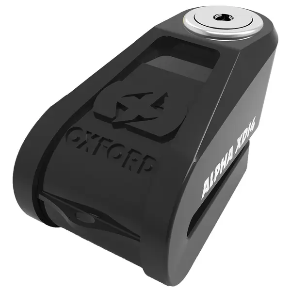 Antifurt Blocator Disc Frana Moto Oxford Alpha XD14 Disc Lock (14mm pin) Metal Negru LK275