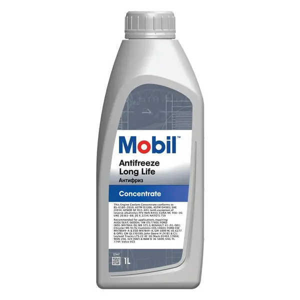 Antigel concentrat G12 MOBIL LONG LIFE rosu 1L