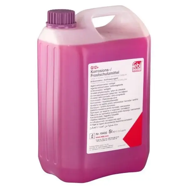 Antigel concentrat G12+, mov, FEBI BILSTEIN 5L