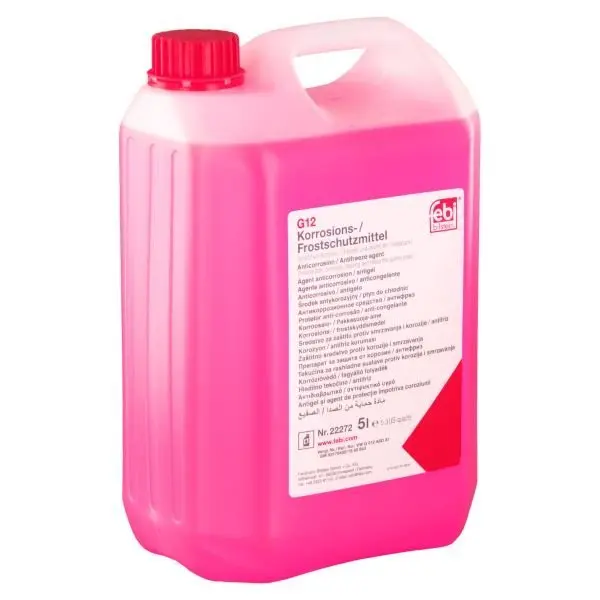 Antigel concentrat G12, rosu, FEBI BILSTEIN 5L