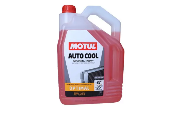 Antigel gata diluat G12/G12+ MOTUL AUTO COOL OPTIMAL -37°C 5L
