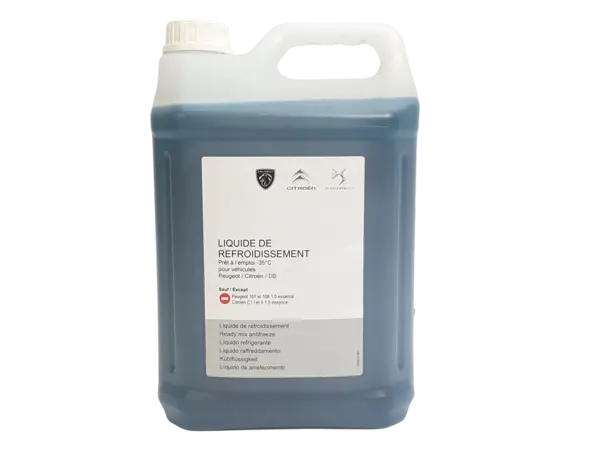 Antigel gata diluat, rezistent pana la -35°C, verde, Glysantin G33 OE PEUGEOT 1637756480 5L