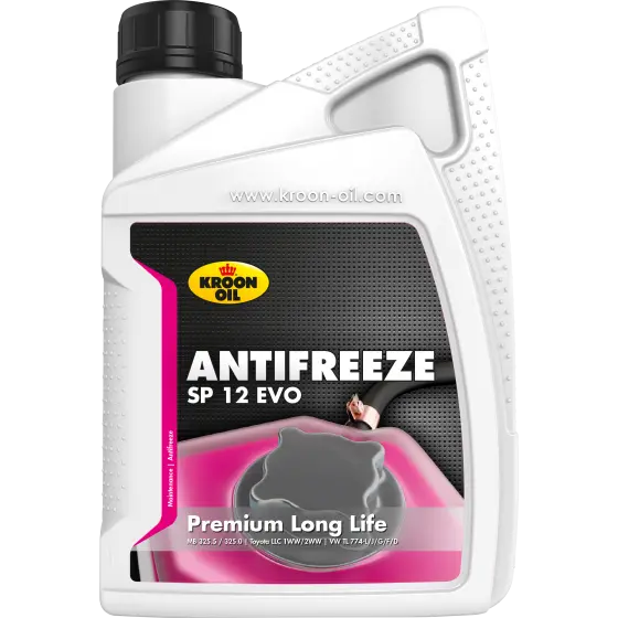 Antigel roz KROON OIL Antifreeze SP 12 EVO Premium Long Life 36995 1L