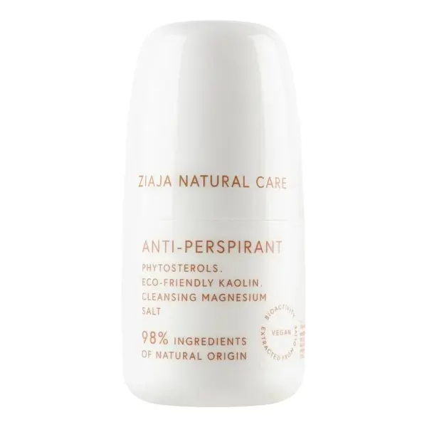 Antiperspirant - deodorant roll-on, fara aluminium, 60ml, Natural Care - Ziaja