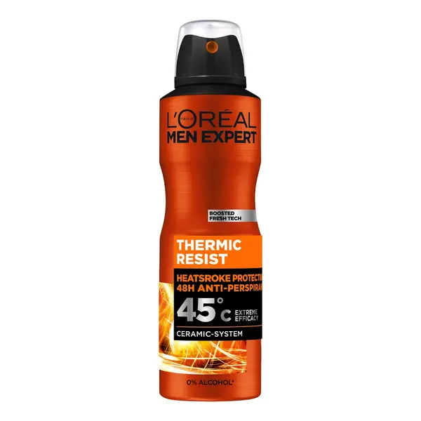 Antiperspirant spray Thermic Resist, 150ml, L'oreal Men Expert