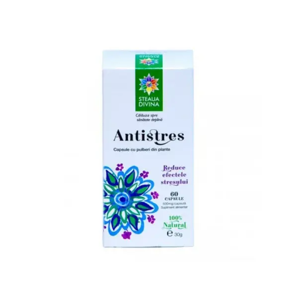 Antistres, 60 capsule, Steaua Divina