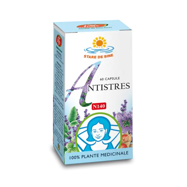 Antistres N140, 60 capsule, Fares