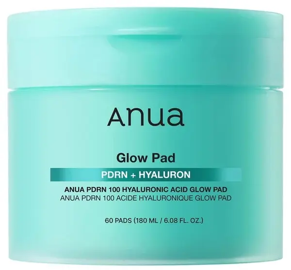 Anua Discuri faciale iluminatoare PDRN 100 Hyaluronic Acid, 60 buc