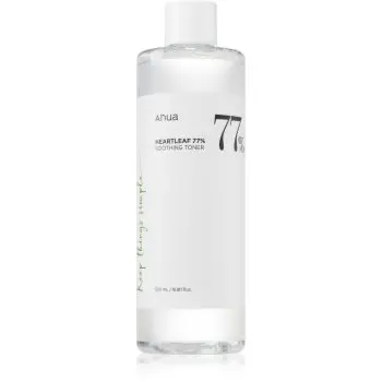 Anua Heartleaf 77% Soothing Toner tonic de curatare si calmant reface bariera protectoare a pielii