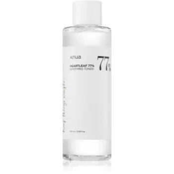 Anua Heartleaf 77% Soothing Toner tonic de curatare si calmant reface bariera protectoare a pielii