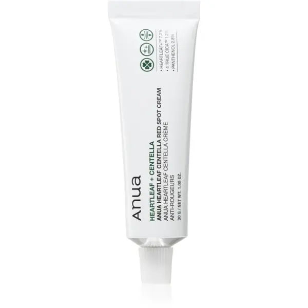 Anua Heartleaf Centella Red Spot Cream crema hidratanta usoara cu efect calmant 30 g
