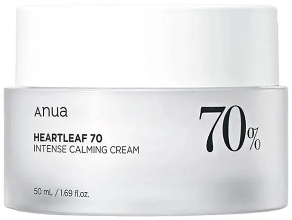 Anua Heartleaf Cremă intensă de calmare 70%, 50 ml