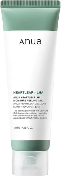 Anua Heartleaf Gel peeling hidratant LHA Moisture, 120 ml