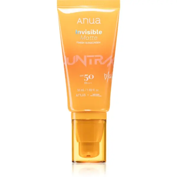 Anua K-Pop Demon Hunters Invisible Matte Finish Sunscreen protectie solara mata pentru fata SPF 50 50 ml