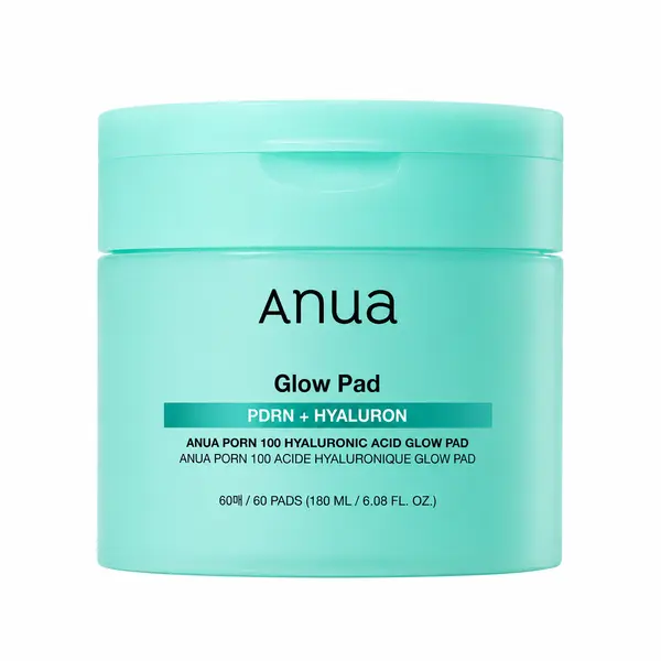Anua – PDRN 100 Hyaluronic Acid Glow Pad, 60pcs